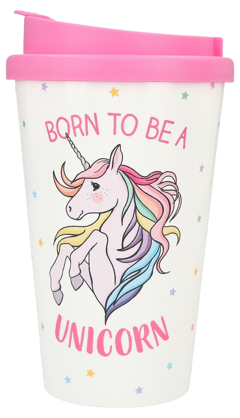 Beker to go 043 born to be a unicorn