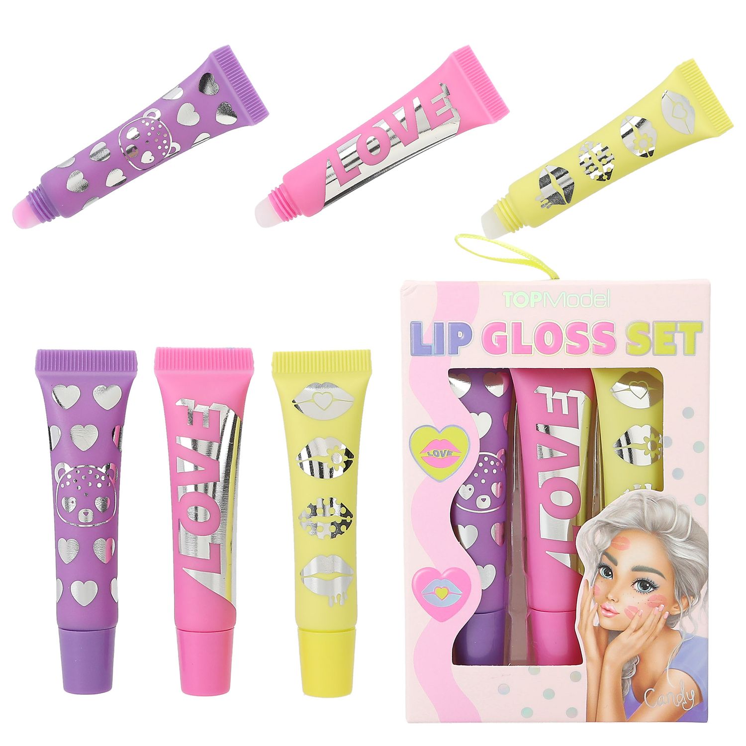 TOPModel lipgloss set