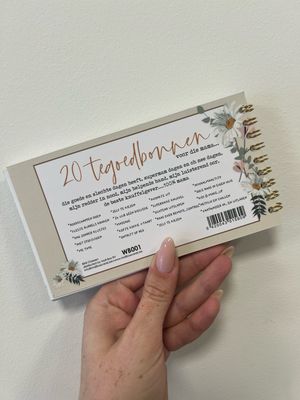 Leuke dingen bonnen voor mama