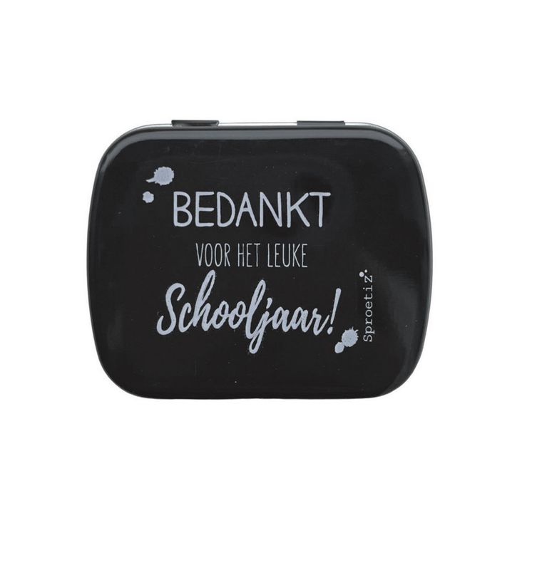 Pepermuntjes Bedankt Voor Het Leuke Schooljaar