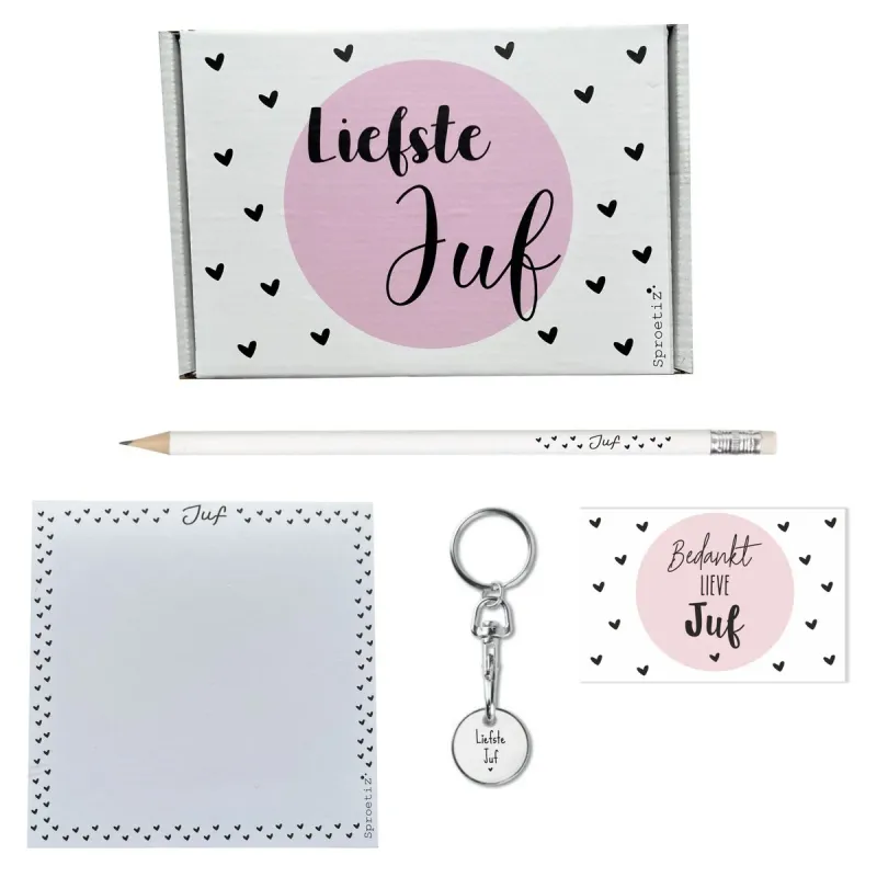 cadeau pakket juf