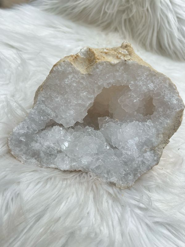 Bergkristalgeode Uit Marokko 1971 Gram