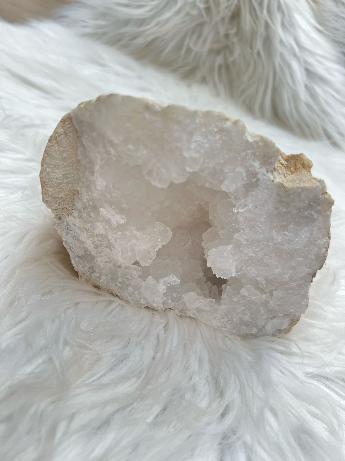 Bergkristalgeode Uit Marokko 2971 Gram