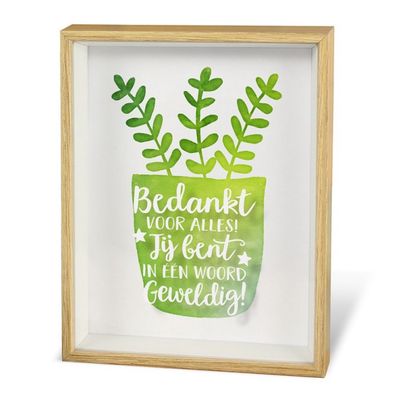 Deco Kader Bedankt