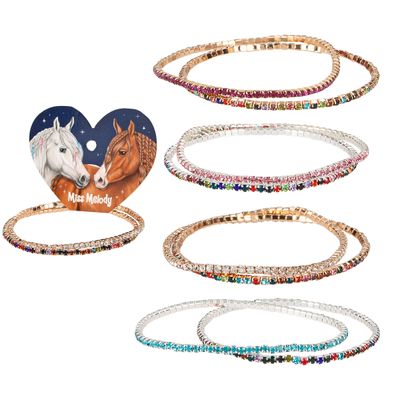 Miss Melody strass armbanden