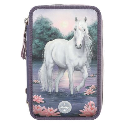 Miss Melody 3-vaks etui LED zeerozen