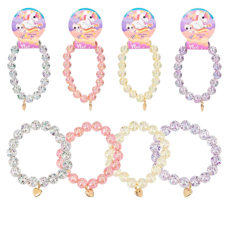 Ylvi armband met glitterkralen