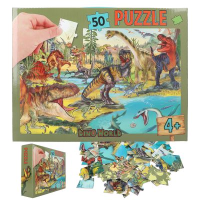Dino World puzzel 50 stukjes