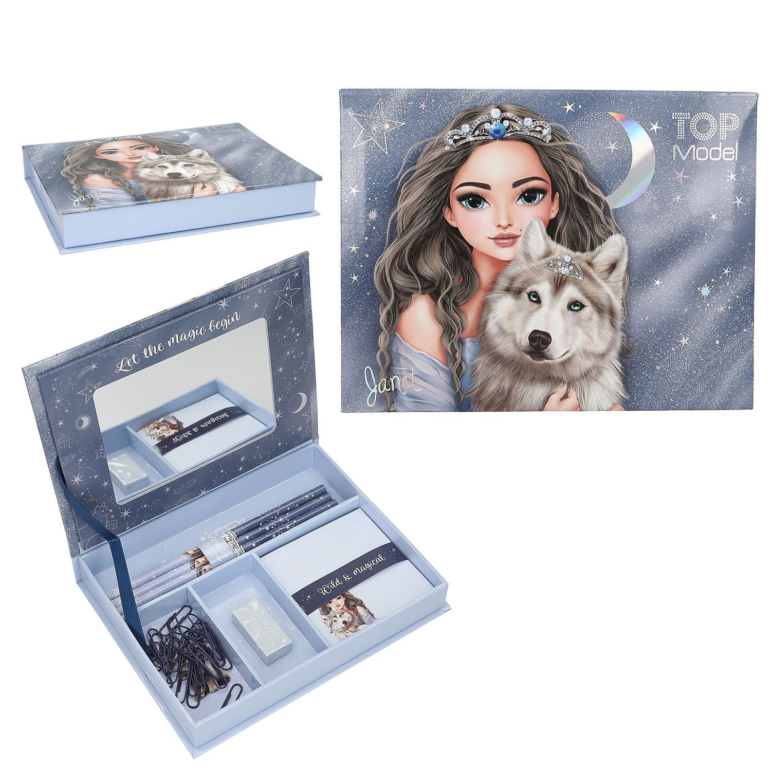 TOPModel schrijfwarendoos WOLF