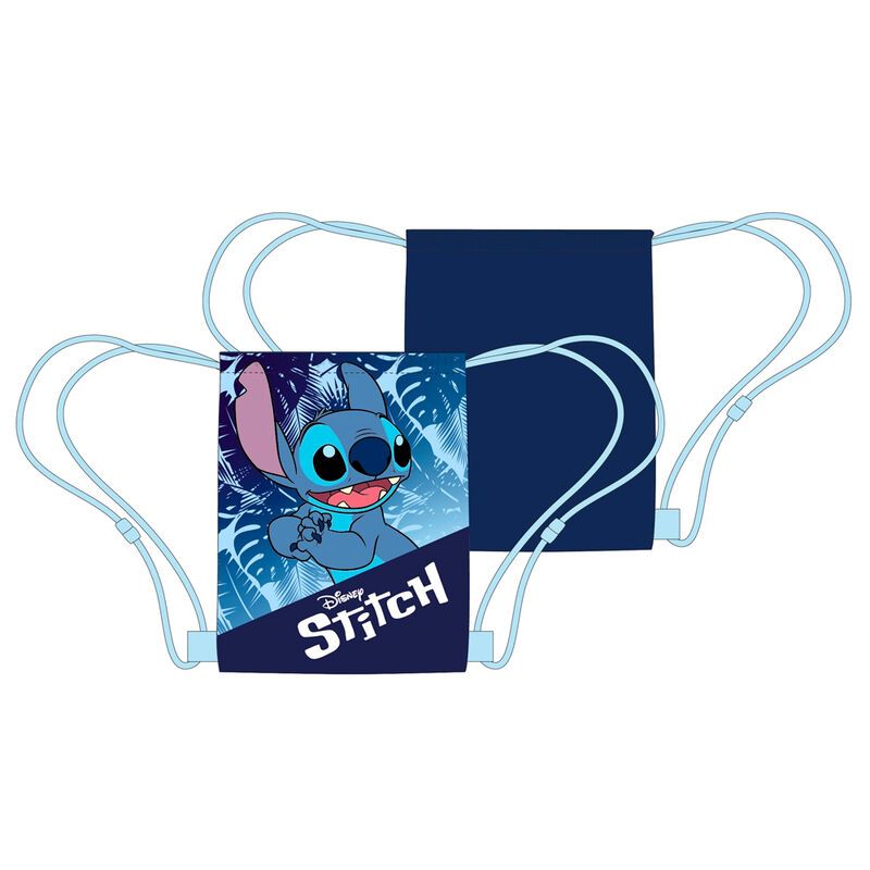 Stitch gym zak donkerblauw