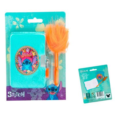 Stitch Mini dagboek met pen