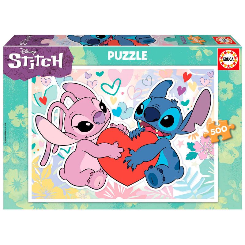 Stitch &amp; Angel puzzel 500st