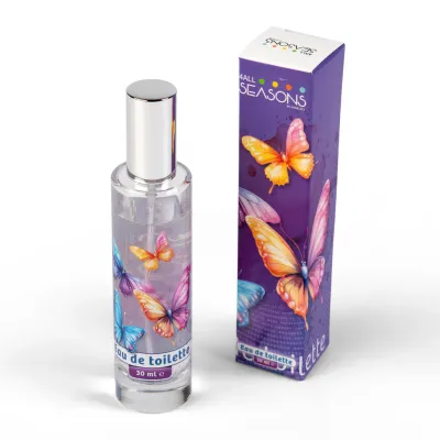 Eau de toilette vlinder