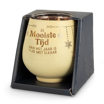 Sfeerlichthouder - de mooiste tijd