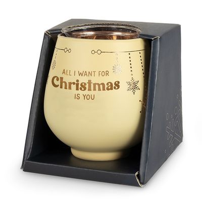 Sfeerlichthouder - All I want for christmas