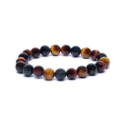 Armband drie kleuren tijgeroog