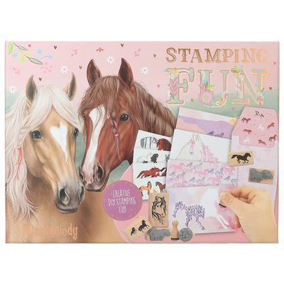 Miss Melody stamping fun