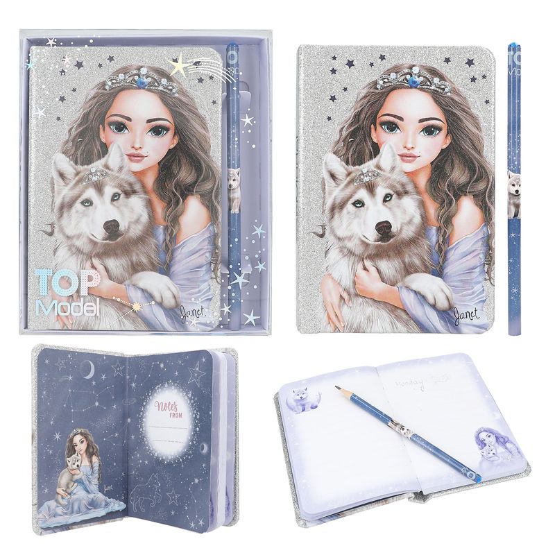 TOPModel notitieboek &amp; poltood WOLF