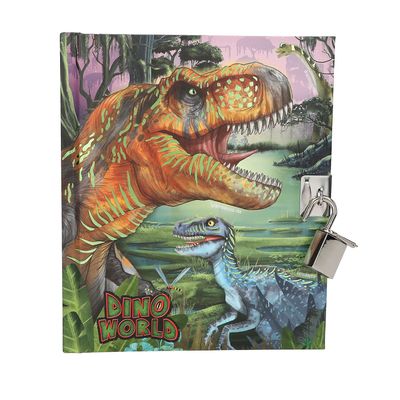 Dino World dagboek met slot