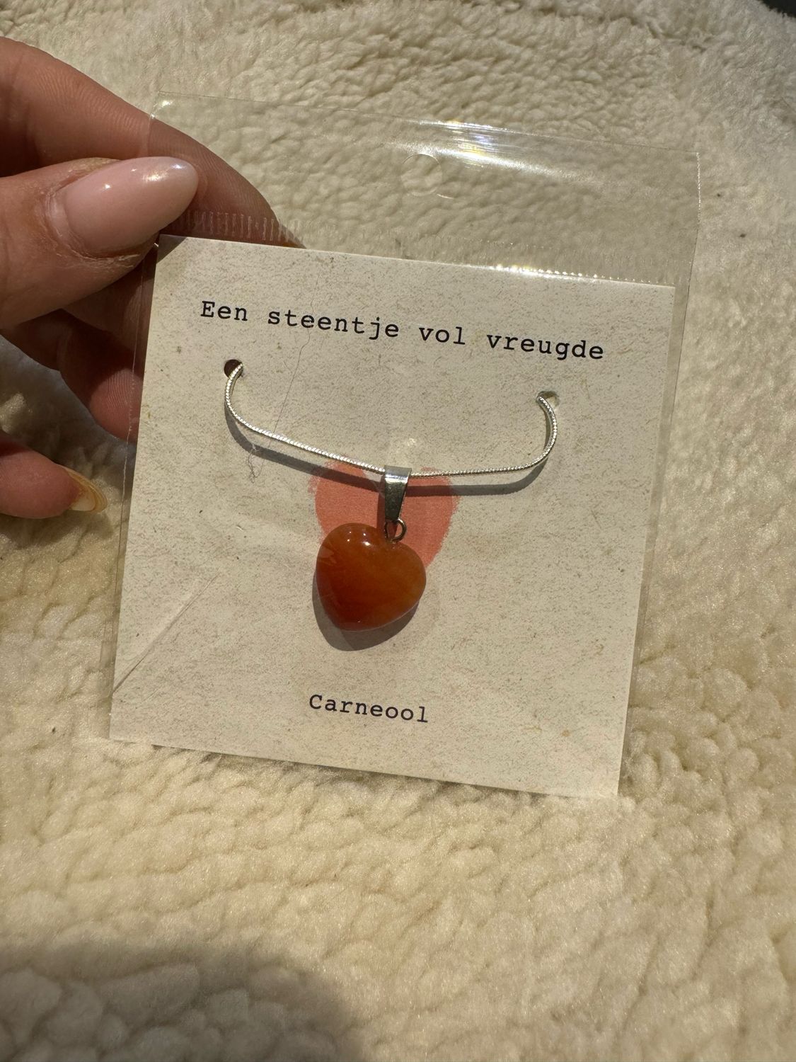 Ketting Carneool