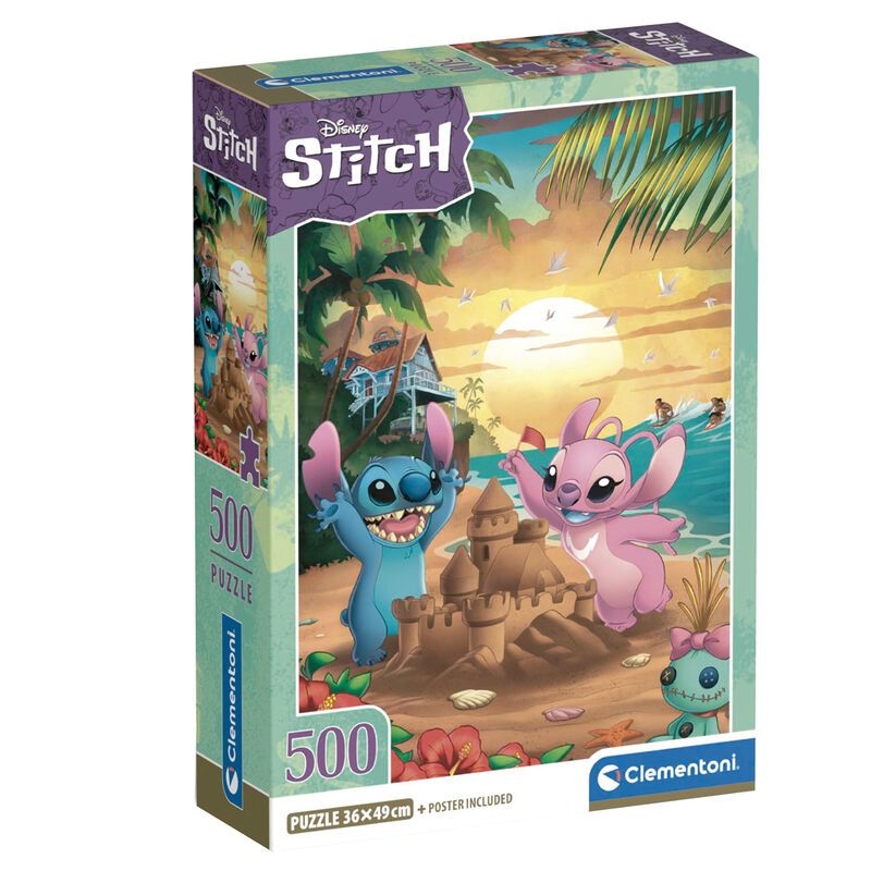 Stitch puzzel 500st