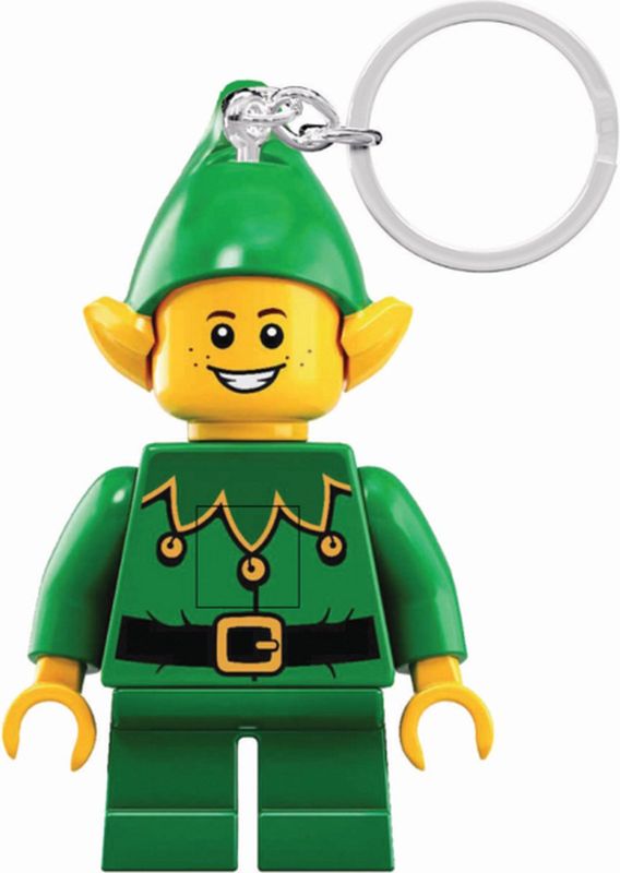Lego LED sleutelhanger kerst elf