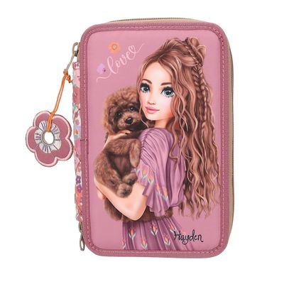 TOPModel 3-vaks etui FLORAL