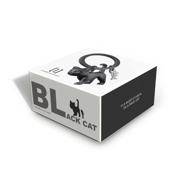 Metalmorphose Sleutelhanger Black Cat