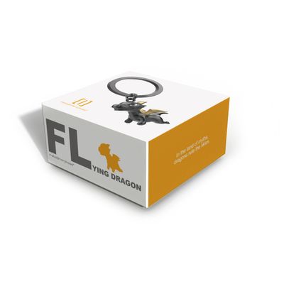 Metalmorphose Sleutelhanger FLying Dragon