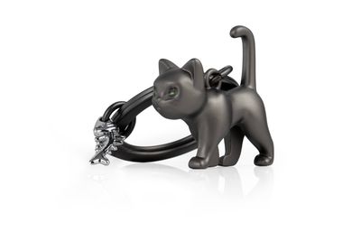Metalmorphose Sleutelhanger Black Cat
