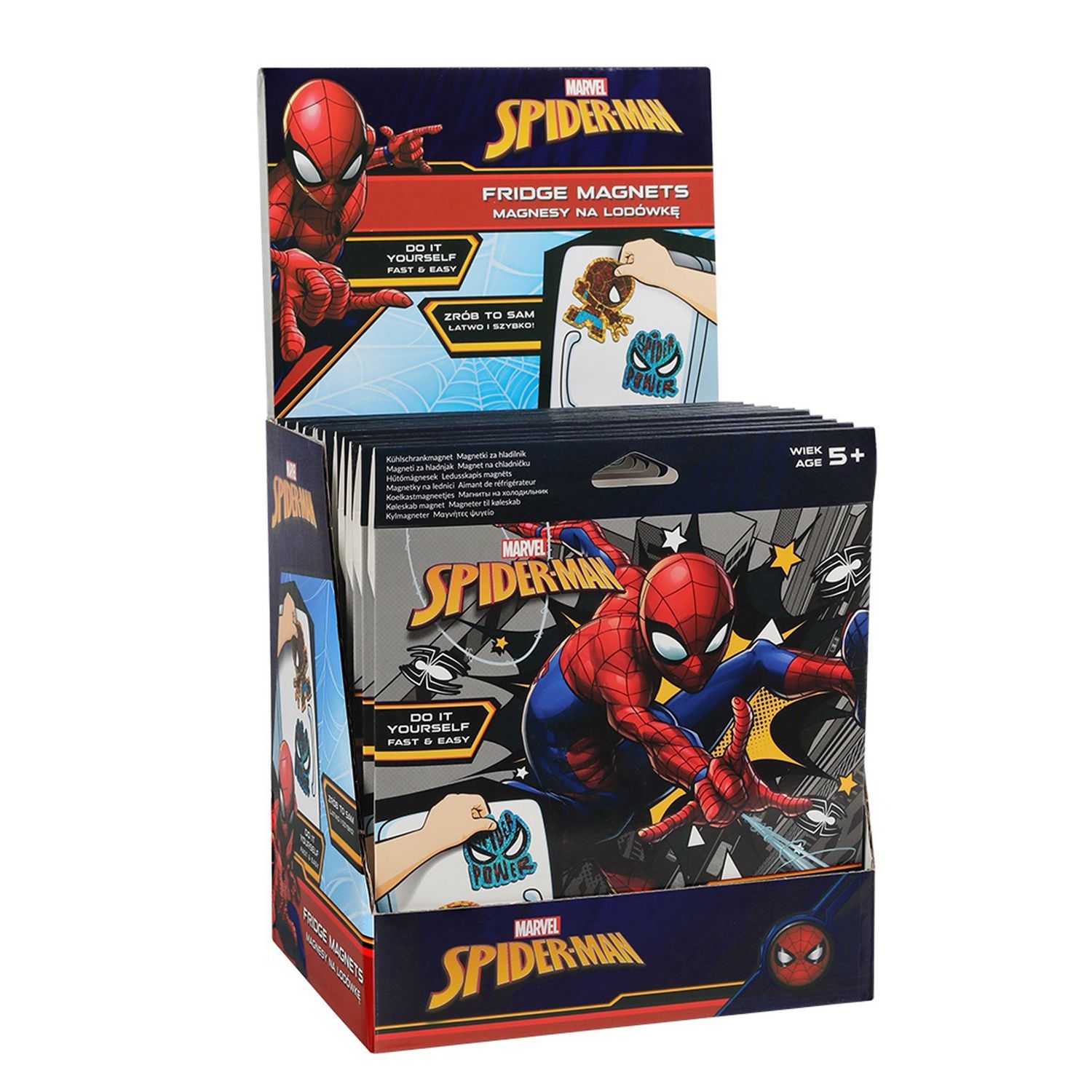 Creëer je koelkast magneet Spiderman