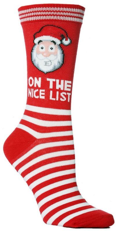 Kerst sokken nice list 38-45