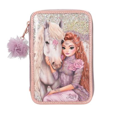 TOPModel 3-vaks etui VIVA VIOLET