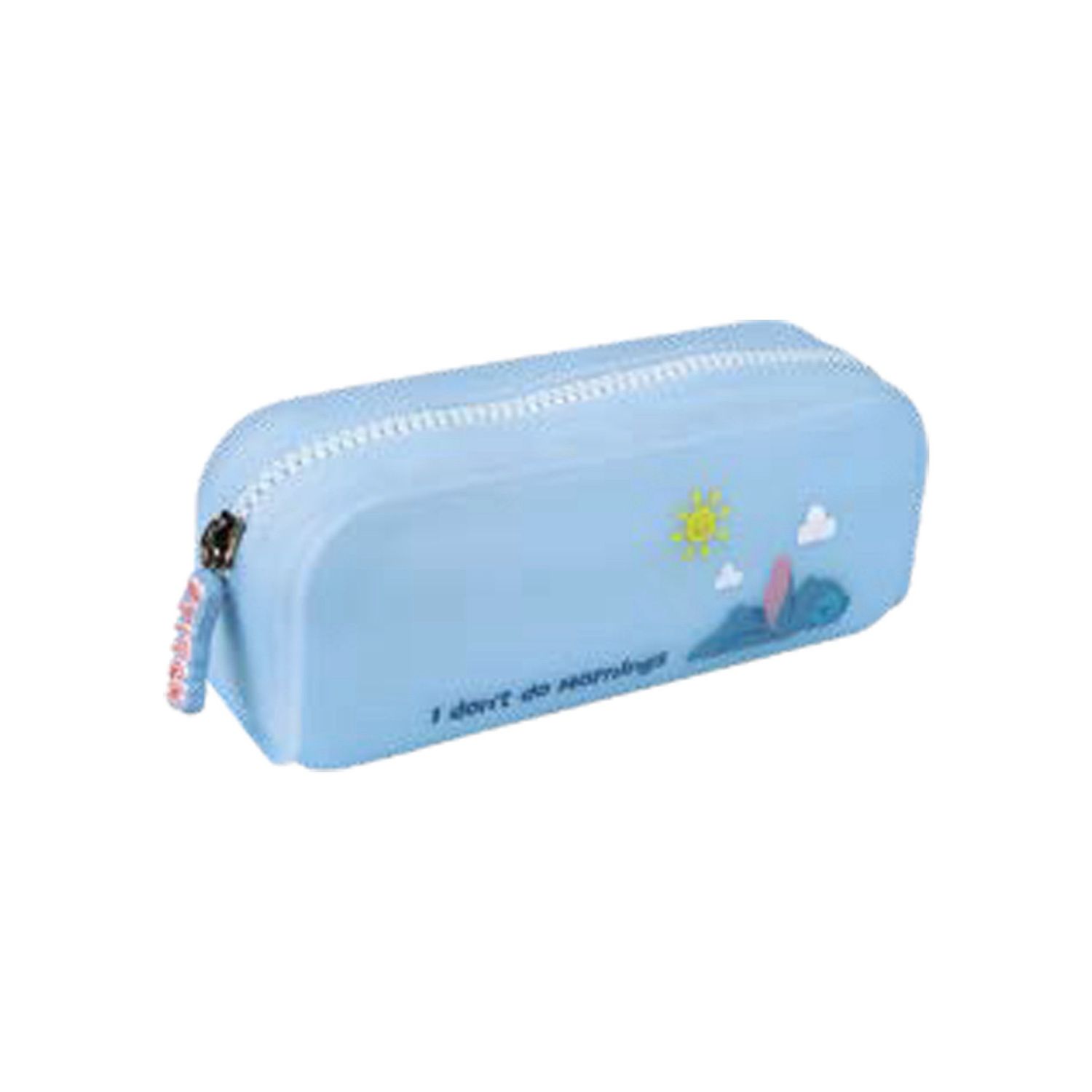 Stitch silicone etui blauw