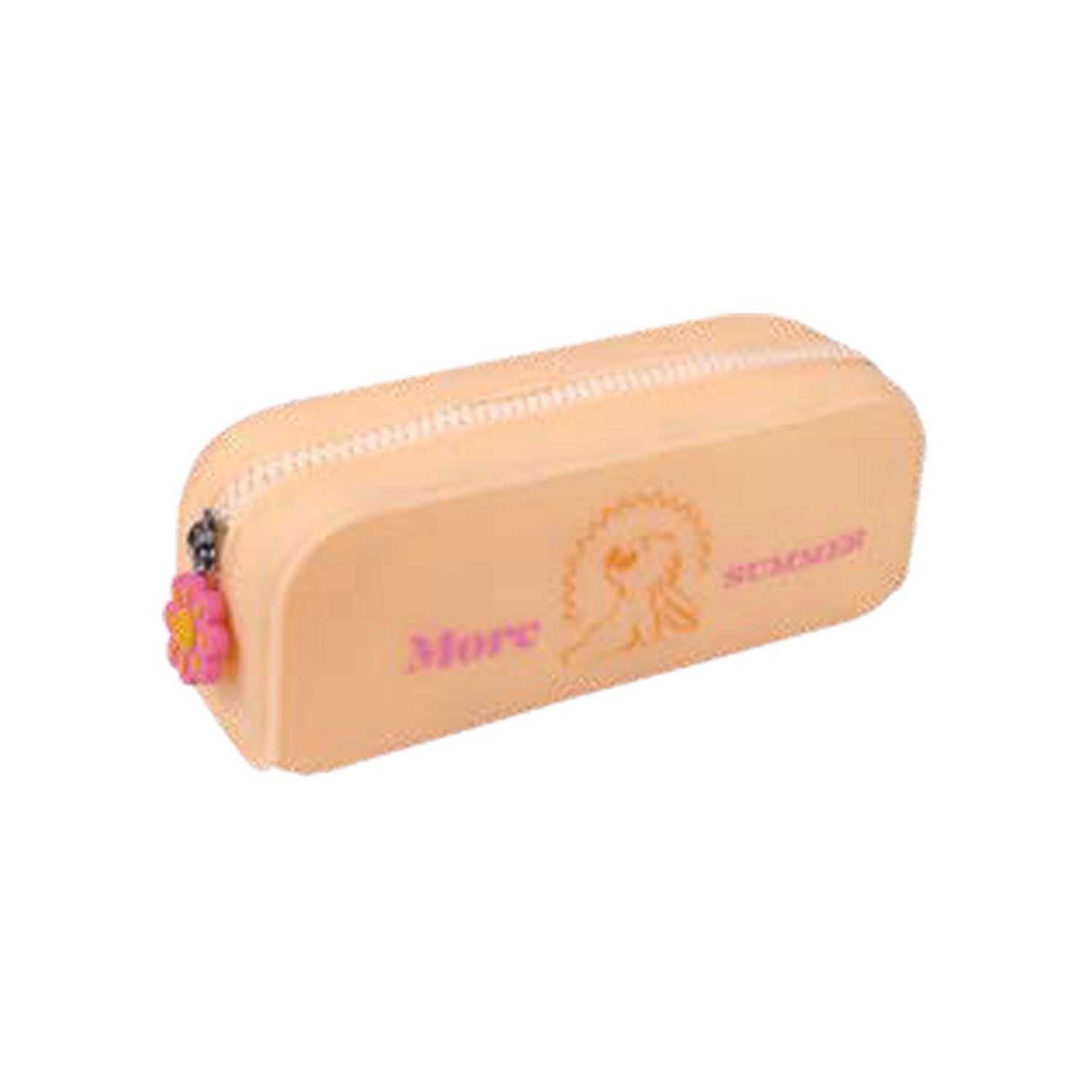 Stitch silicone etui peach