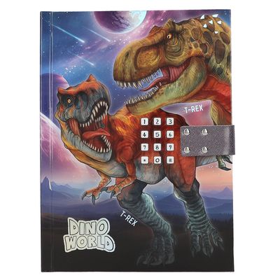 Dino World dagboek met code en geluid galaxy