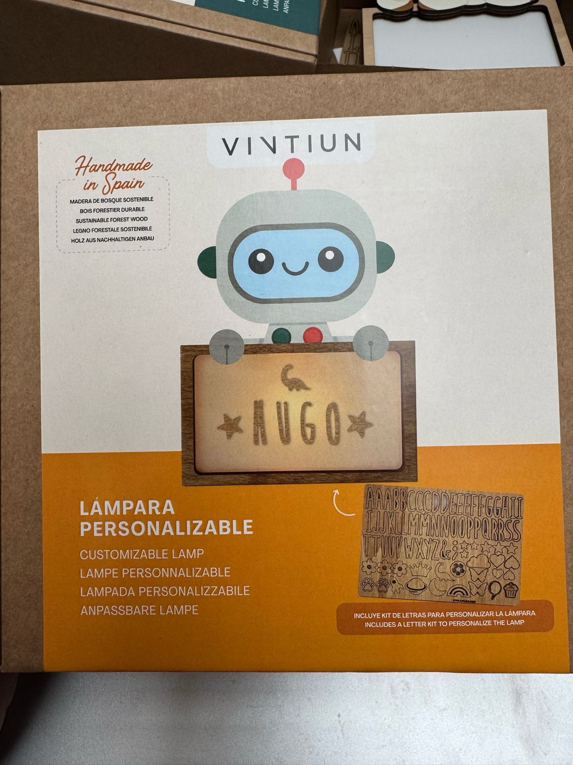 Vintiun klein dierenlampje robot