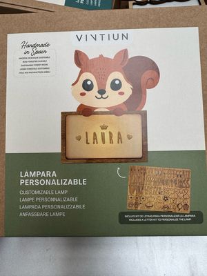 Vintiun klein dierenlampje eekhoorn