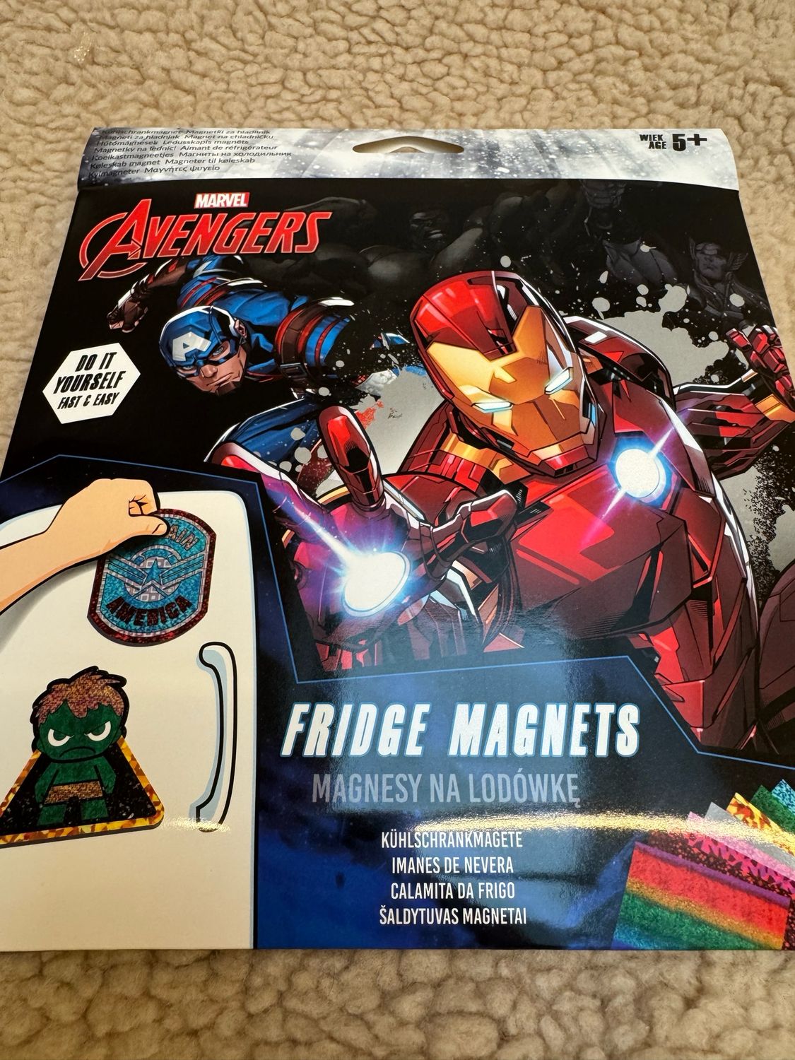 Creëer je eigen koelkast magneet Avengers 2