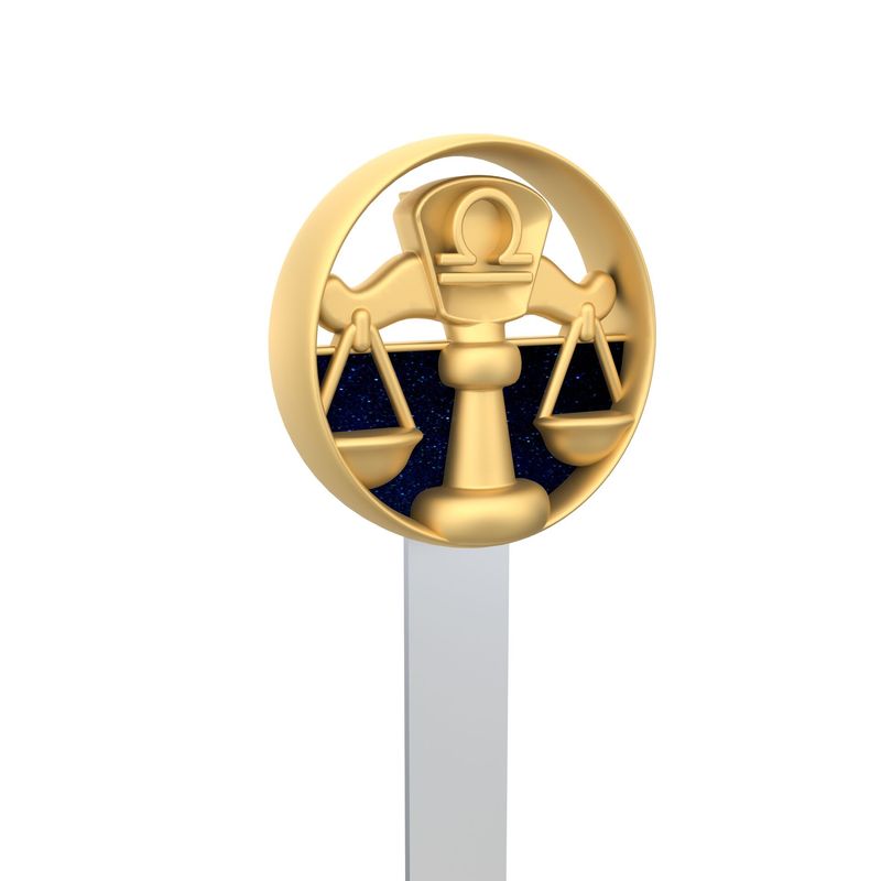 Metalmorphose bookmarker horoscoop weegschaal