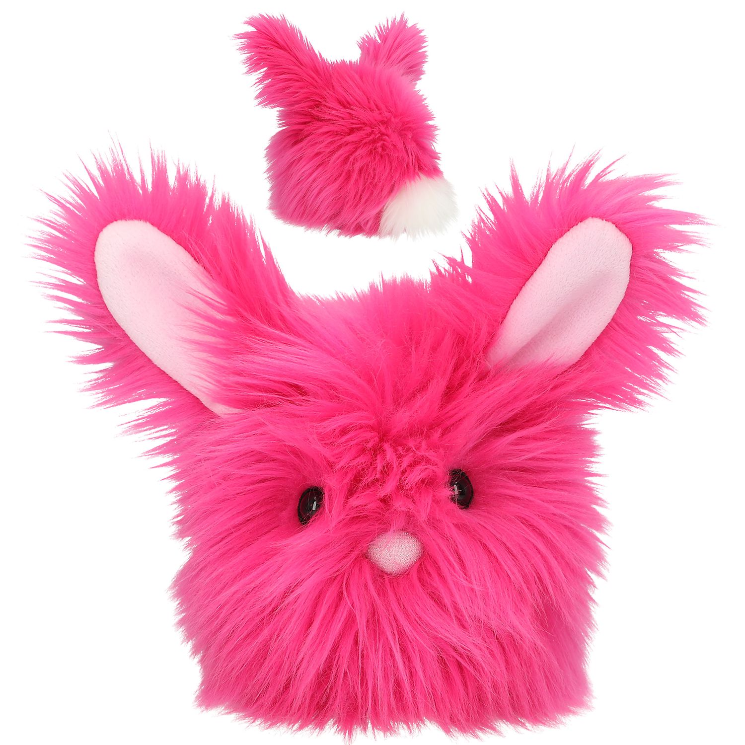 SNUKIS knuffel konijn roze