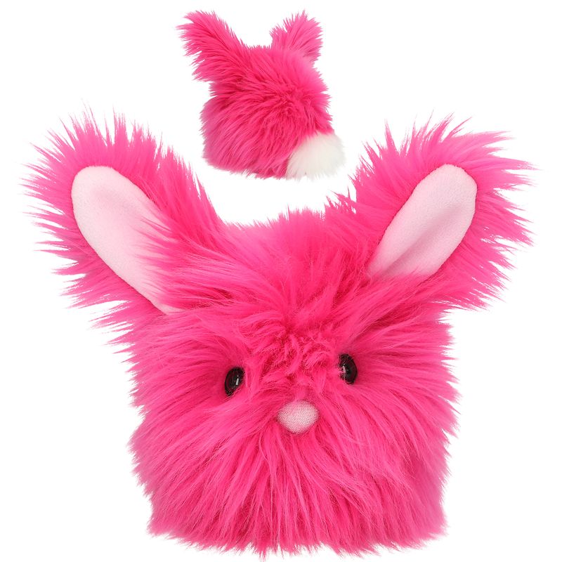 SNUKIS knuffel konijn roze