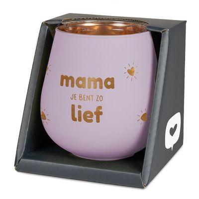 Sfeerlichthouder - mama jij bent zo lief