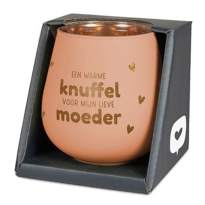 Sfeerlichthouder - knuffel voor mijn moeder