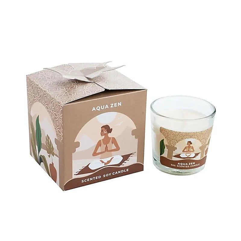 Moonshine yoga geurkaars aqua zen