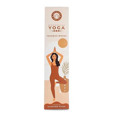 wierook moonshine yoga tranquil woods