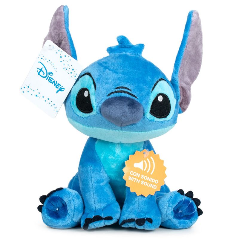 Stitch pluche 20cm met geluid