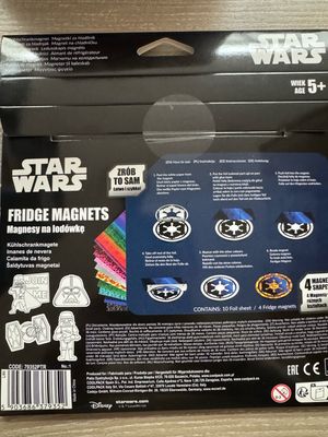 Creëer je eigen koelkast magneet star wars 2 stormtroopers &amp; Darth Vader
