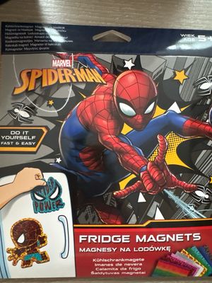 Creëer je koelkast magneet Spiderman
