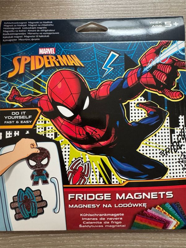 Creëer je eigen koelkast magneet Spiderman 2